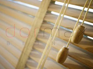 Horizontālās žalūzijas no liepas koka ( Basswood ) 25 mm sistēma Diplomat